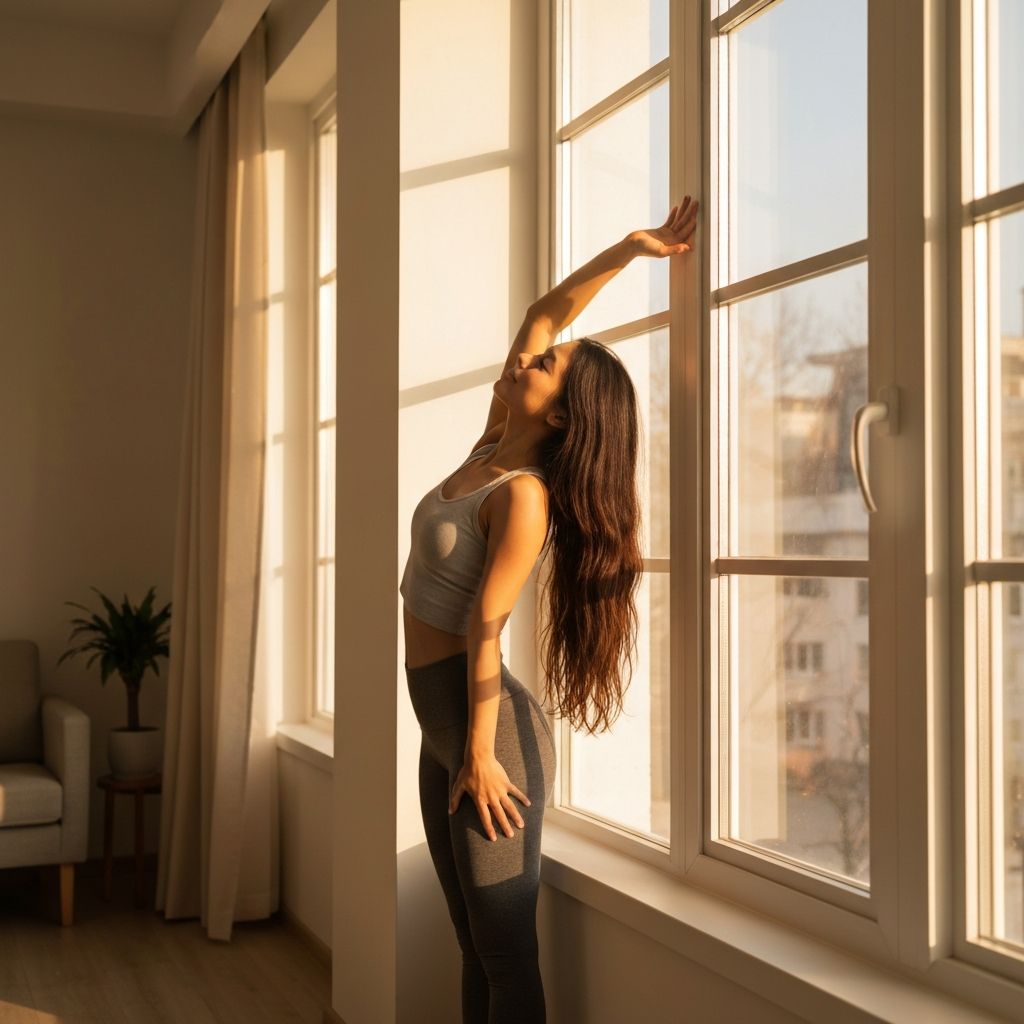 Wellness morning routine